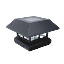 Lighting Cool Deck Lighting Ideas With Solar Light Post Caps Fibrant Info