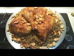 طريقة تحضير فريكة و الدجاج المحمر بالفرن اكلة سورية مميزة و طيبة كتير youtube food cuisine arabic food