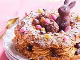 Nid De Paques En Paris Brest Nid De Paques Gateau De Paques Dessert Gastronomique