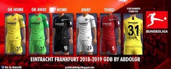 Kostenlose lieferung für viele artikel! Eintracht Frankfurt 2018 2019 Kits Pes 2013 Pes Belgium Glory