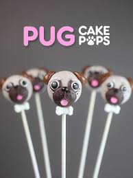 Dipped In Melted Chocolate Candy Wafers To Apply Coating On Top Of The Already Attached Wafer Under The Sunflower Seed N Pug Cake Cake Pop Tutorial Cake Pops