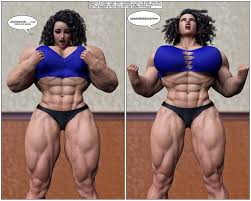 Abigail on Steroids #7 by Kycolv08 on DeviantArt | Female muscle growth,  Muscle growth, Muscular women