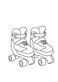 There is a new roller skating in coloring sheets section. Roller Skates Black And White Lineart Drawing Illustration Hand Drawn Coloring Pages Lineart Illustration In Black And White Stock Illustration Illustration Of Linart Linear 174996960