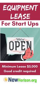 Equipment Leasing For Business Start Ups For All Types Of Equipment Business Finance Start Up Internet Money