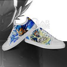 Vegeta Blue Skate Shoes Dragon Ball Anime Custom Shoes Pn09 | Diamond 102
