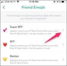 The pink hearts symbol appears when you have been #1 best friends on snapchat for 2 months or more. What The Snapchat Friend Emoji Actually Mean