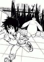 Yokai big hero 6 coloring pages. Big Hero 6 Coloring Pages