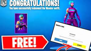 Unredeemed Free Fortnite Skin Codes Fortnite Wonder Skin Swapper Free Download Agfy In 2021 Fortnite Free Coding