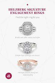 Helzberg Signature Engagement Rings Offer Halo Vintage Classic And Gemstone Styles Shop The Selection At Engagement Engagement Rings Wedding Rings Unique