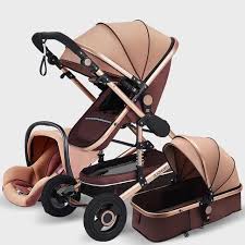 Luxury Baby Stroller 3 In 1 High Landscape Baby Pram Bassinet Stroller Maternity Miracles Mom Baby Strollers Baby Strollers Travel System Baby Car Seats