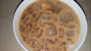 1 cawan tepung beras 1 sudu tepung jagung 3 cawan air pandan secubit garam 1 sudu kecil air kapur sedikit perwarna hijau. Resep Membuat Es Cendol Tepung Sagu Youtube