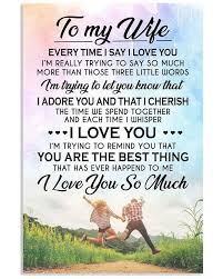 Great Gift For Wife Canvas Printed Love Your Husband By Heavenkp 24 99 Usd Love You Husband Great Gifts For Wife Love My Husband Quotes