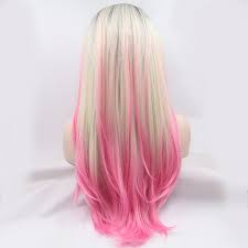 Lovethispic offers pink and purple hair pictures, photos & images, to be used on facebook, tumblr, pinterest, twitter and other websites. Hot Sale Fashion Glueless Lace Front Wigs Hair Gradient Black Blonde Pink Ombre Color Silk Straight Synthetic Lace Front Wigs Wigs Retail Wig Braidwigs Short Hair Styles Aliexpress