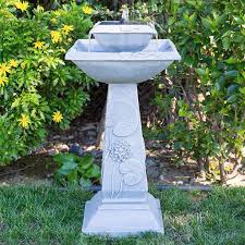 Which brand has the largest assortment of large bird bath fountains at the home depot? 7 Best Solar Powered Bird Bath Fountains Pros Cons