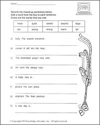 Complete Sentences Worksheets 3rd Grade 3rd Grade Scrambled Sentences In 2020 Sentence Scramble Writing Sentences Worksheets Simple Sentences Worksheet