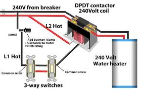 3 Way Switches Control Water Heater Wire Switch Home Electrical Wiring Switches