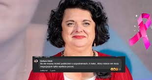 Barbara Dziuk do pacjentek z rakiem piersi: robicie hałas