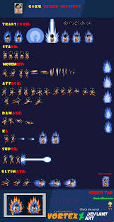Maybe you would like to learn more about one of these? Ultra Instinct Goku Sprite Sheet Without Shirt By Woothrad On Deviantart