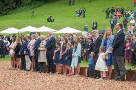 Far Right Princess Tatjana With Husband And 7 Children On National Day 15 August 2014 Viewing Album 01 Offizieller Staatsakt Mit A Ansprache Album Prinz