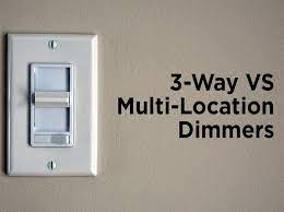 The dimmer switch and dimmer works only when the other 3 way switch is switched on. Dimmer Switches 3 Way Vs Multi Location 1000bulbs Com Blog