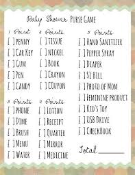 Baby Shower Purse Game Free Printable Jungle Baby Shower Theme Baby Bear Baby Shower Teddy Bear Baby Shower