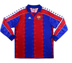Enjoy the full length cut of our retrospective of the barcelona 1992 olympic games in this official olympic film. Fc Barcelona 1992 93 Home Kit