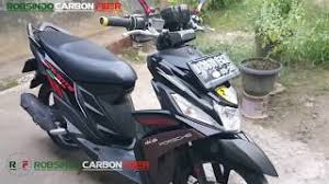 Maka segeralah cari bandul kruk as mio drag ini. Yamaha Mio M3 125 Carbon Fiber Mengganti Stang Dan Spedo Meter Youtube