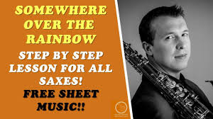 99974 (arr audrey snyder) for choir (2 part) free trumpet cover (slow theme tutorial) jazztutorial How To Play Somewhere Over The Rainbow