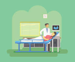 My doctor would like me to have a pelvic ultrasound. Free Ultrasound Checkup Pregnant Illustration Vector Art Graphics Freevector Com