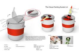 Use a key that's specially designed for opening paint cans. The Painting Bucket Lid If World Design Guide