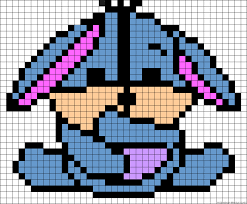Eeyore Perler Bead Pattern Perler Beads Perler Bead Disney Perler Bead Patterns