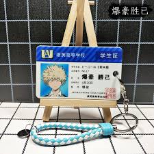 Id code for my hero academia images / and much like the sims 4, my hero academia was first released in 2014. My Hero Academia Bakugou Katsuki Cosplay Hero Student Id Card Holders Key Chains Ebay