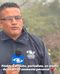 Triste 😓 “Que Dios te acompañe en tus propósitos” – Freddy Calvache,  periodista, en un emotivo mensaje a su hijo en medio de un difícil momento  personal 💔 El reconocido periodista no