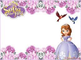 There are a number of editable to type in the birthday. Sofia The First Free Online Invitation Templates Invitation World