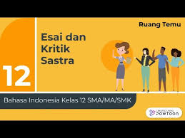 Maybe you would like to learn more about one of these? Kritik Sastra Jurus Jitu Mengenal Dan Menulis Kritik Sastra Materi Bahasa Indonesia Kelas Xii Youtube