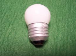 7 1 2w Medium Base White Night Light Bulb 120 Volt Mylampparts Com