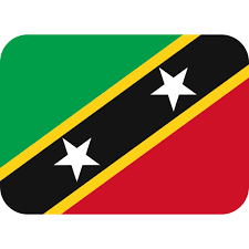 Está situada a 17°15' n, 62°40' w, a cerca de 2 100 km a sudeste de miami, flórida (estados unidos). Flag St Kitts Nevis Emoji