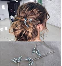 Many of them can be worn again on special occasions such as. Something Blue Hair Pin Blue Headpiece Bridesmaid Gift Bridal Etsy Blue Hair Pins Bride Hair Pins Rustic Wedding Hairstyles