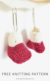 Free hat, vest, booties kitting pattern. Strawberry Seed Baby Booties Knitting Pattern Knitting With Chopsticks