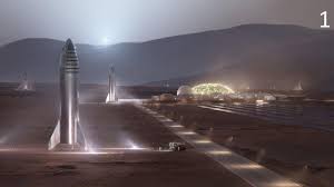 Spacex starship | earth to earth starship will be capable of taking people from any city to any other city on earth in under one hour.pic.twitter.com/f8swj84nlr. Elon Musk Shares New Renderings Of Spacex Starship On Moon Mars Orlando Sentinel