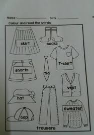 Rph bm thn 2 (bulan feb) 1. Set Bertema Tema Pakaian 1 Kad Bahan Prasekolah Facebook