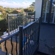 How to install metal deck railings. Metal Gates Railings Balconies Kent C R Steel Fabrications