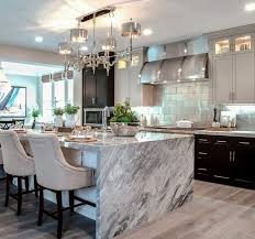 Love Pretty Much Everything Chairs Granite Lights Cabinets Dream Kitchens Design Modern Kitchen Island Design Luxury Kitchen Design