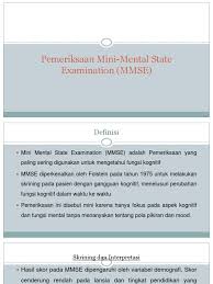 Amt merupakan instrumen untuk menilai fungsi kognitif pada lanjut usia dengan waktu yang lebih singkat dan sederhana daripada mmse. Mmse