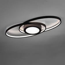 Led deckenleuchte at alibaba.com are available in simple designs such as flat circles and squares, hanging orbs, and cylinders. Led Design Decken Lampe Anthrazit Switch Dimmer Wohn Zimmer Ring Design Leuchte Reality R62991142 Etc Shop
