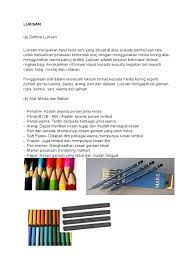 Jenis keras (h) digunakan untuk melakar manakala jenis lembut (b) untuk membuat lorekan atau ton. Proses Lukisan