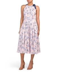 Floral Halter Midi Dress Cocktail Dresses Marshalls In 2020 Halter Midi Dress Midi Cocktail Dress Dresses