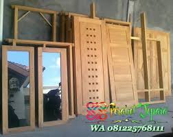 Deskripsi model pintu & kusen jendela depan minimalis terbaru. Set Kusen Pintu Jendela Jati Untuk Rumah Minimalis Kusen Pintu Jepara