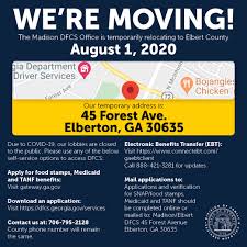 Can i use getcalfresh to apply for food stamps in my county? Madison County Dfcs Will Be Closing Its Georgia Division Of Family Children Services Facebook