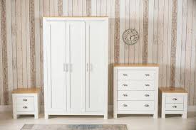 Discover the fastest way to turn your bedroom into an oasis and buy a bedroom set from our showroom today. 4 Piece Bedroom Set White And Oak Furniture Maxi